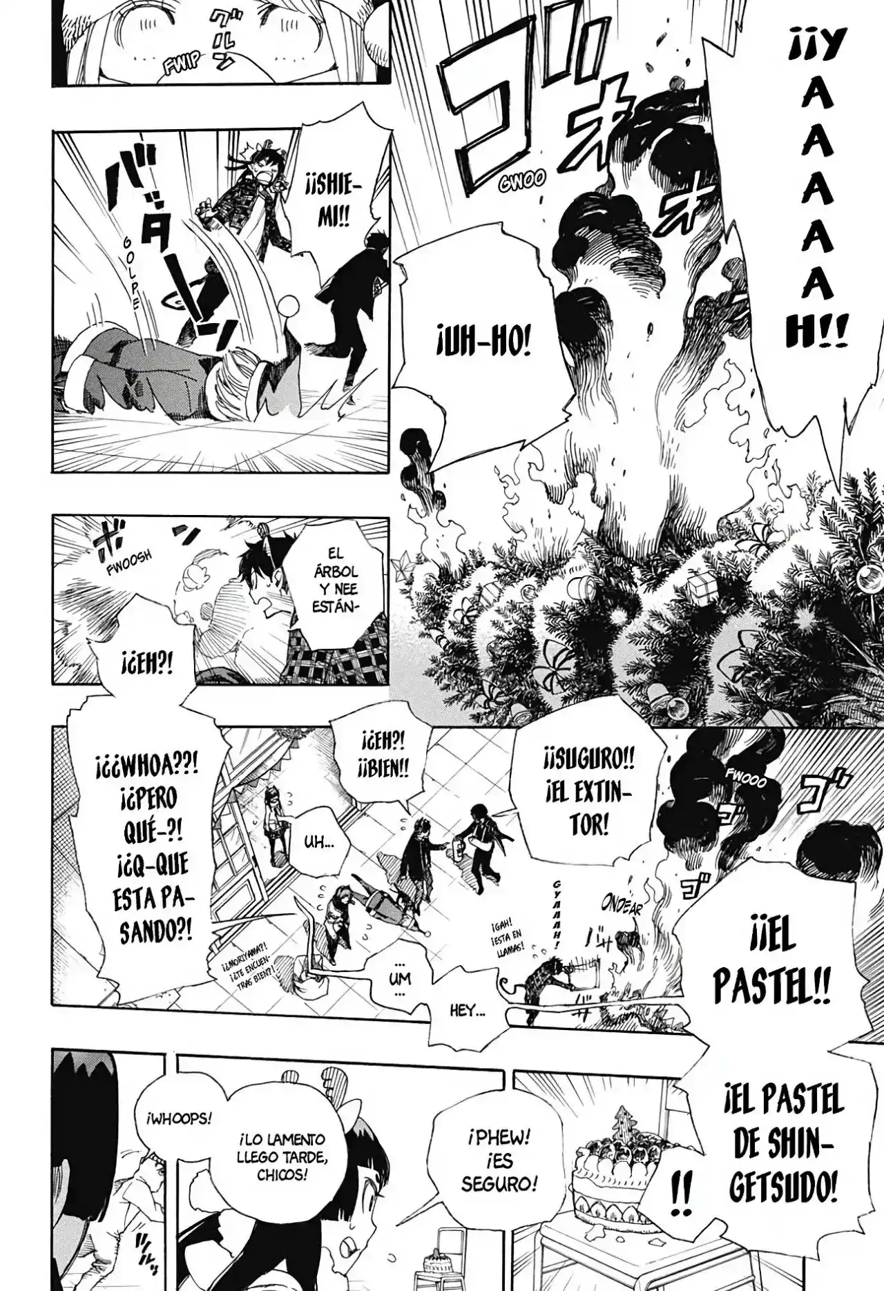 Ao no Exorcist Capitulo 89: Nuestros Cumpleaños página 8