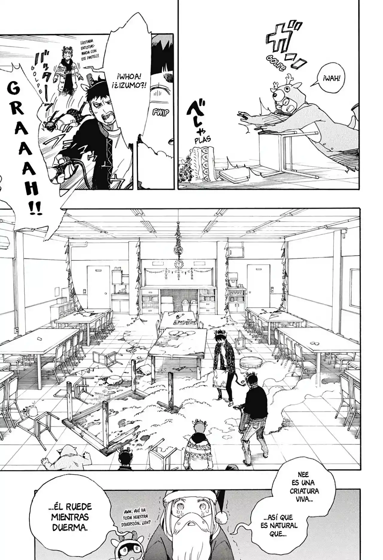 Ao no Exorcist Capitulo 89: Nuestros Cumpleaños página 9