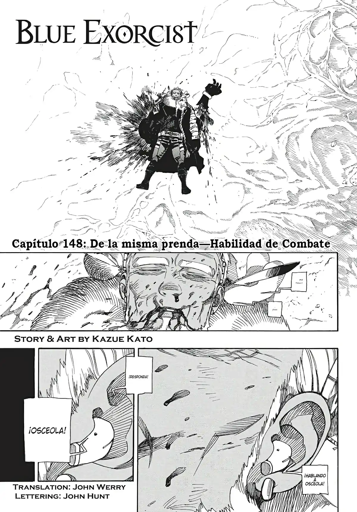 Ao no Exorcist Capitulo 148 página 3