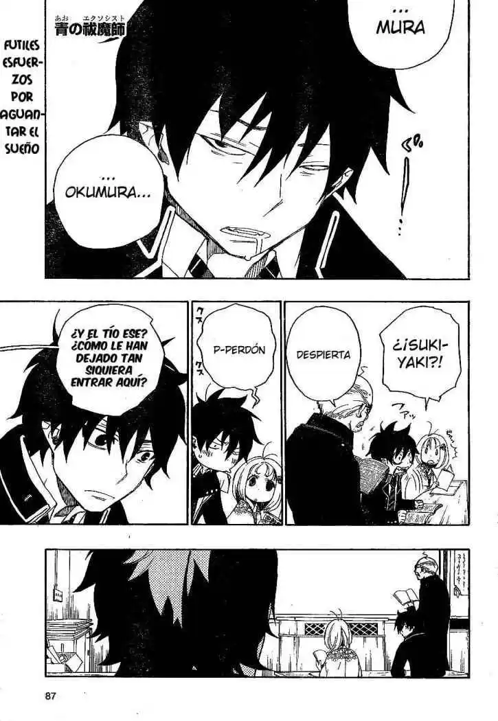 Ao no Exorcist Capitulo 4 página 6