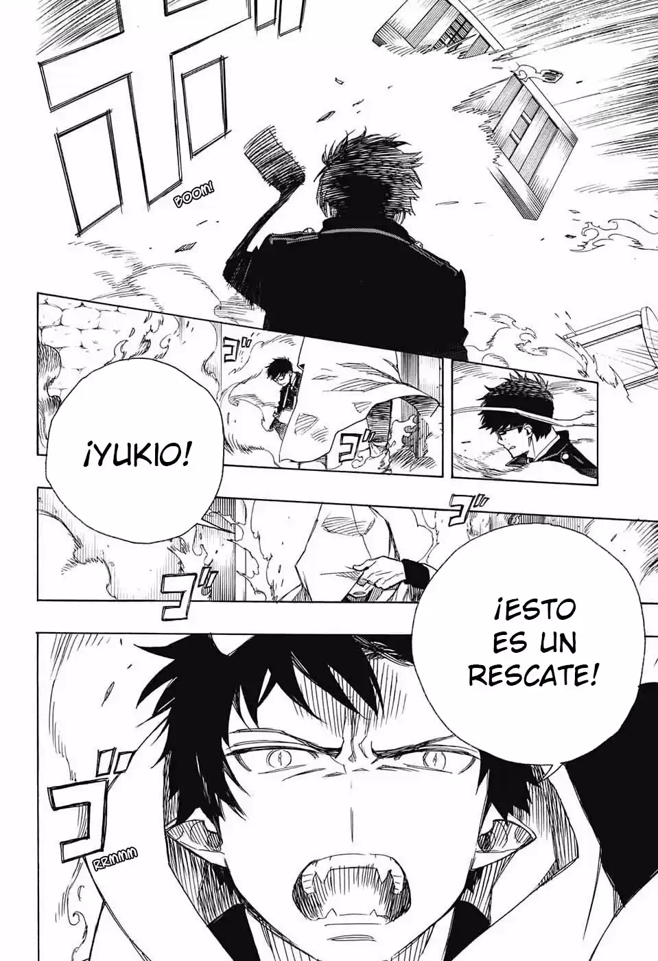 Ao no Exorcist Capitulo 96: mas allá de la nieve V página 2