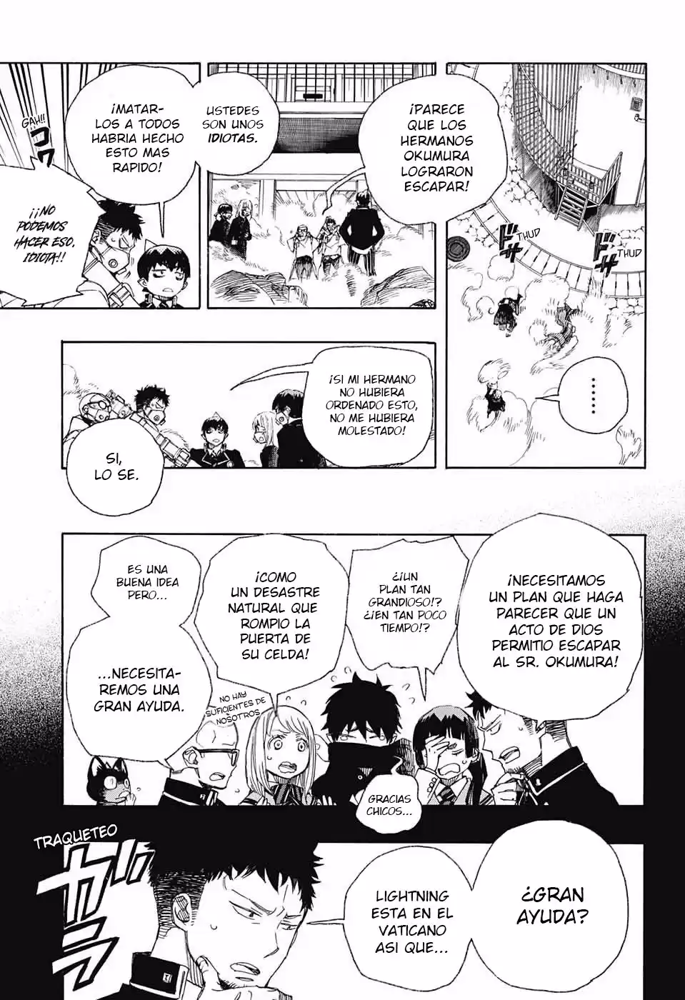 Ao no Exorcist Capitulo 96: mas allá de la nieve V página 5