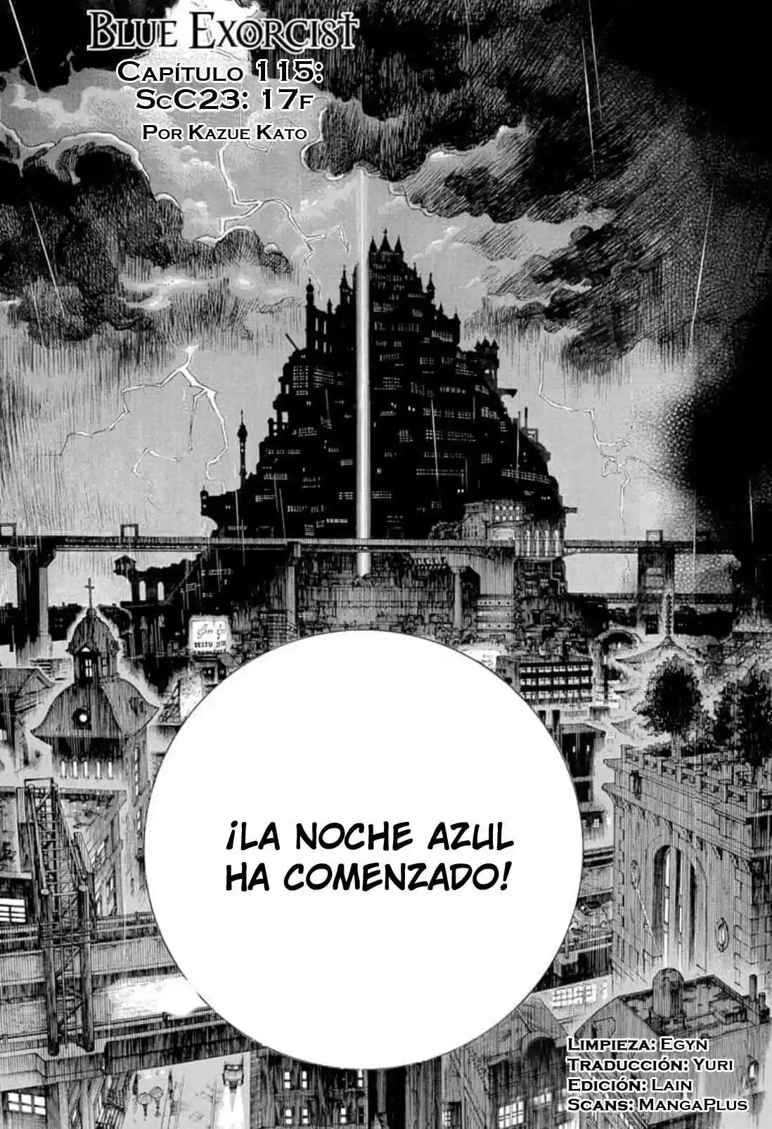 Ao no Exorcist Capitulo 115: ScC23: 17f página 1