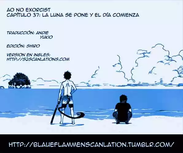 Ao no Exorcist Capitulo 37 página 1