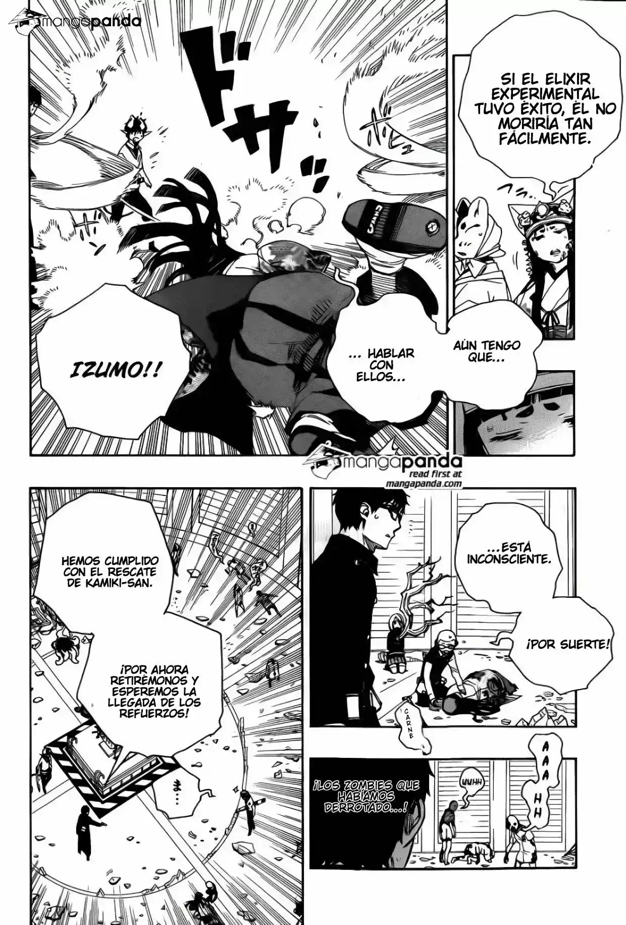 Ao no Exorcist Capitulo 63: Exorcist 63 página 4