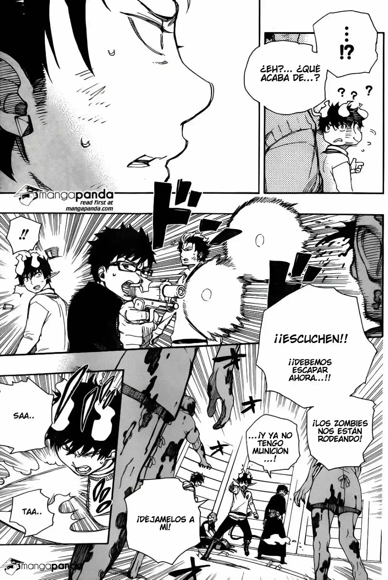 Ao no Exorcist Capitulo 63: Exorcist 63 página 9