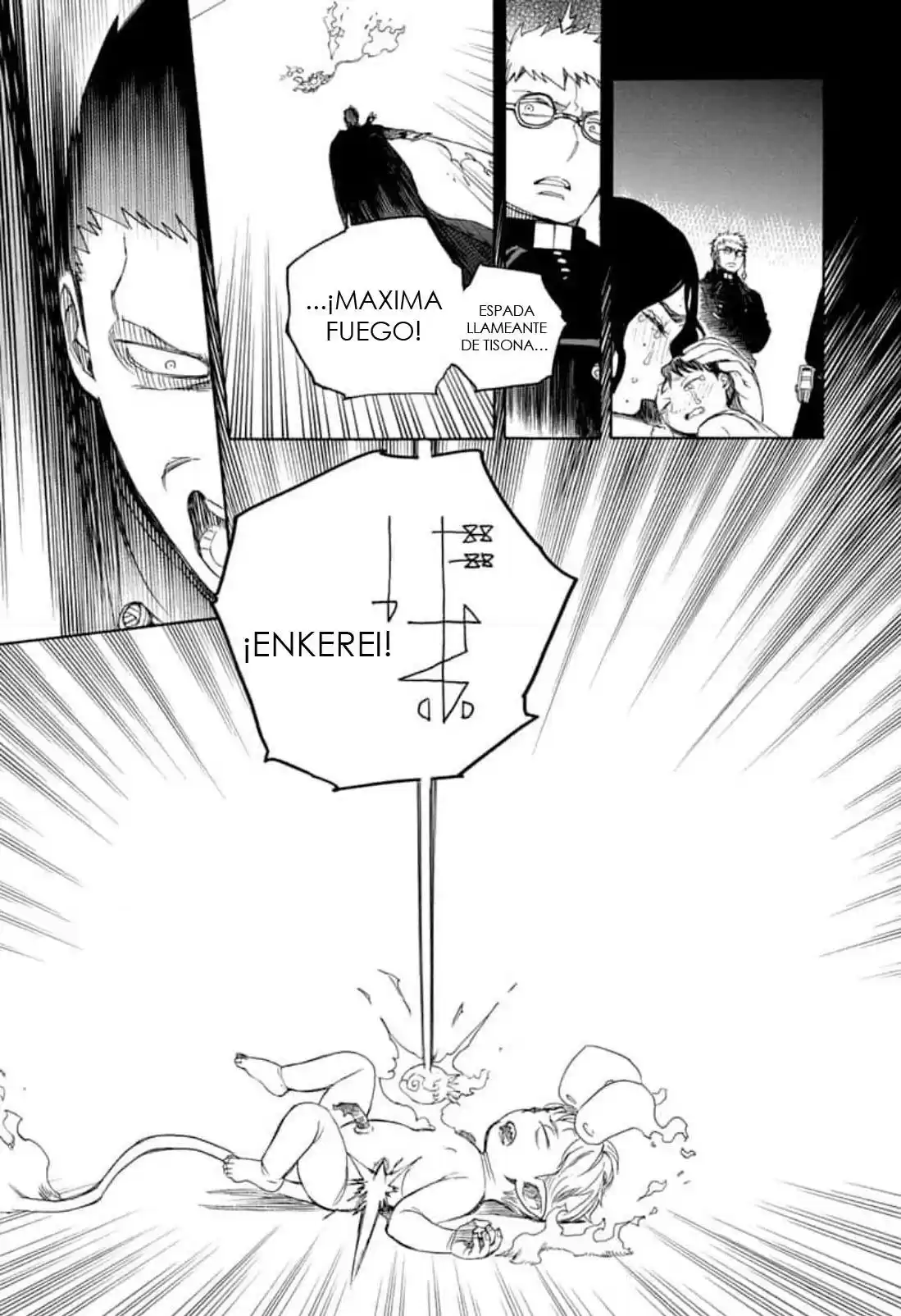 Ao no Exorcist Capitulo 116: SsC23: 17G página 10