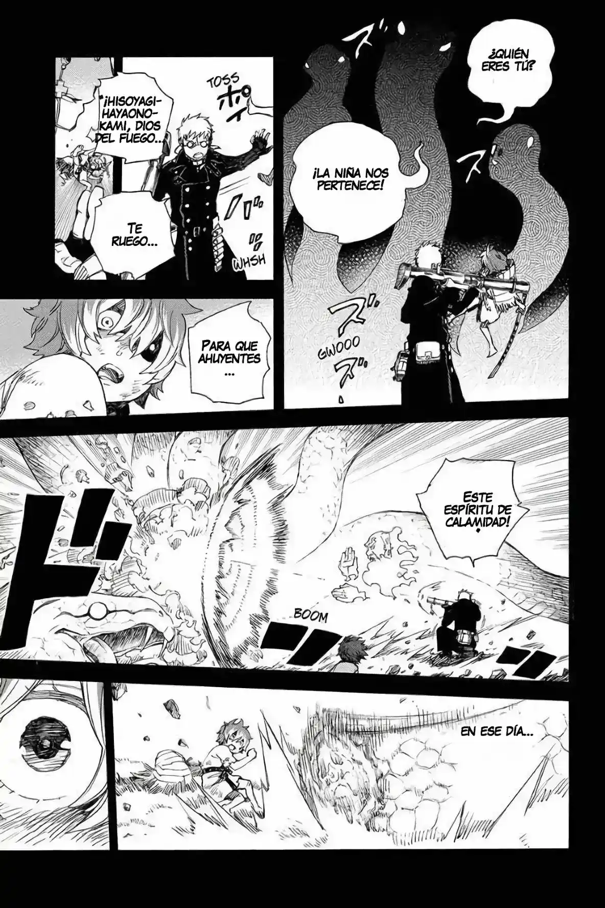 Ao no Exorcist Capitulo 76: Adiós, Norte lejano página 23