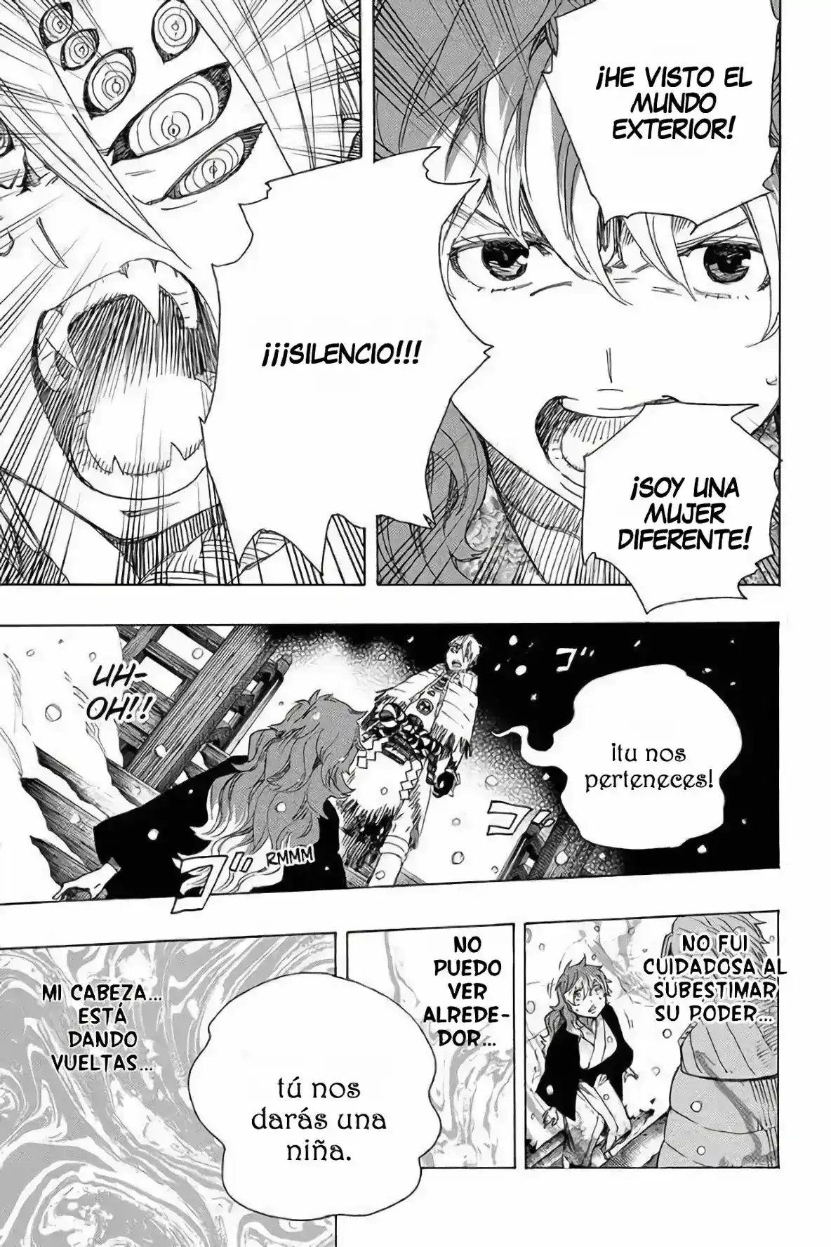 Ao no Exorcist Capitulo 76: Adiós, Norte lejano página 31