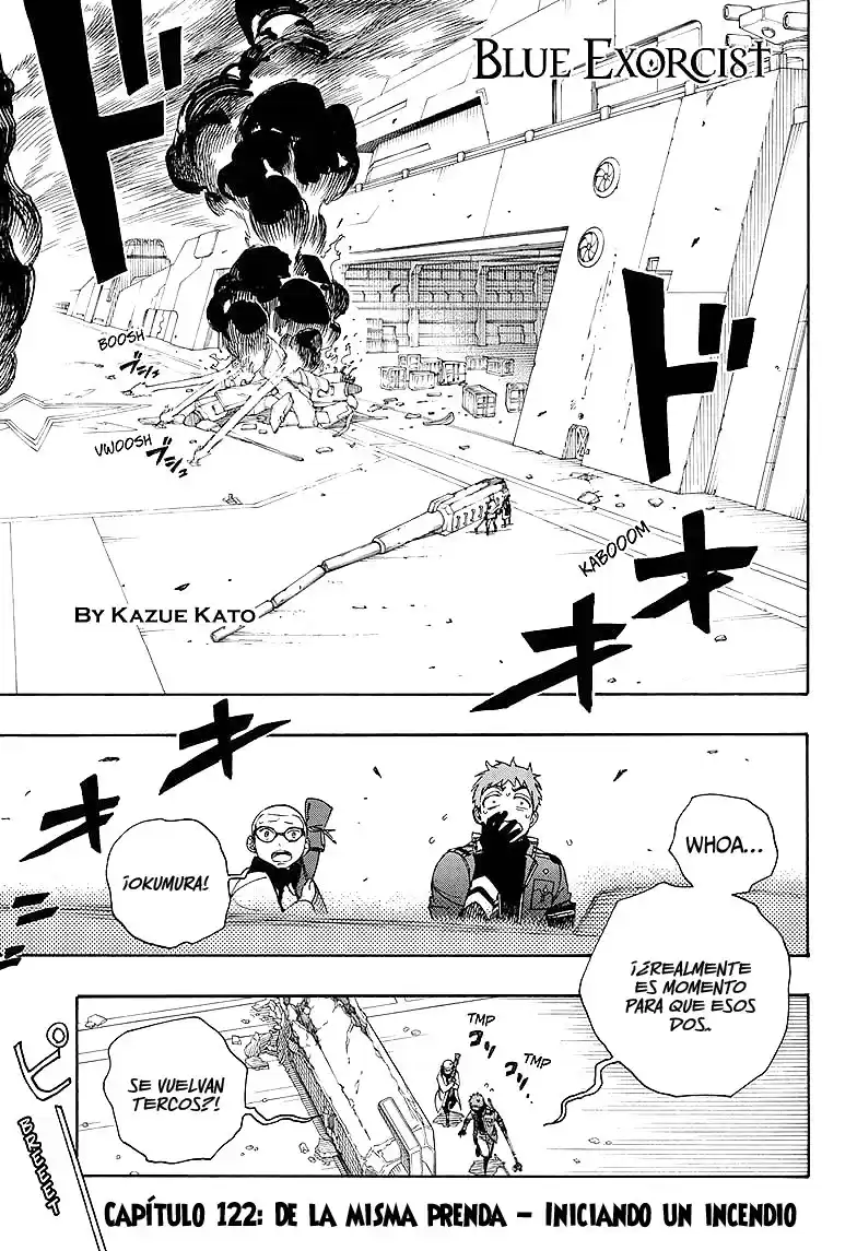 Ao no Exorcist Capitulo 122: De la misma prenda – Iniciando un incendio página 2