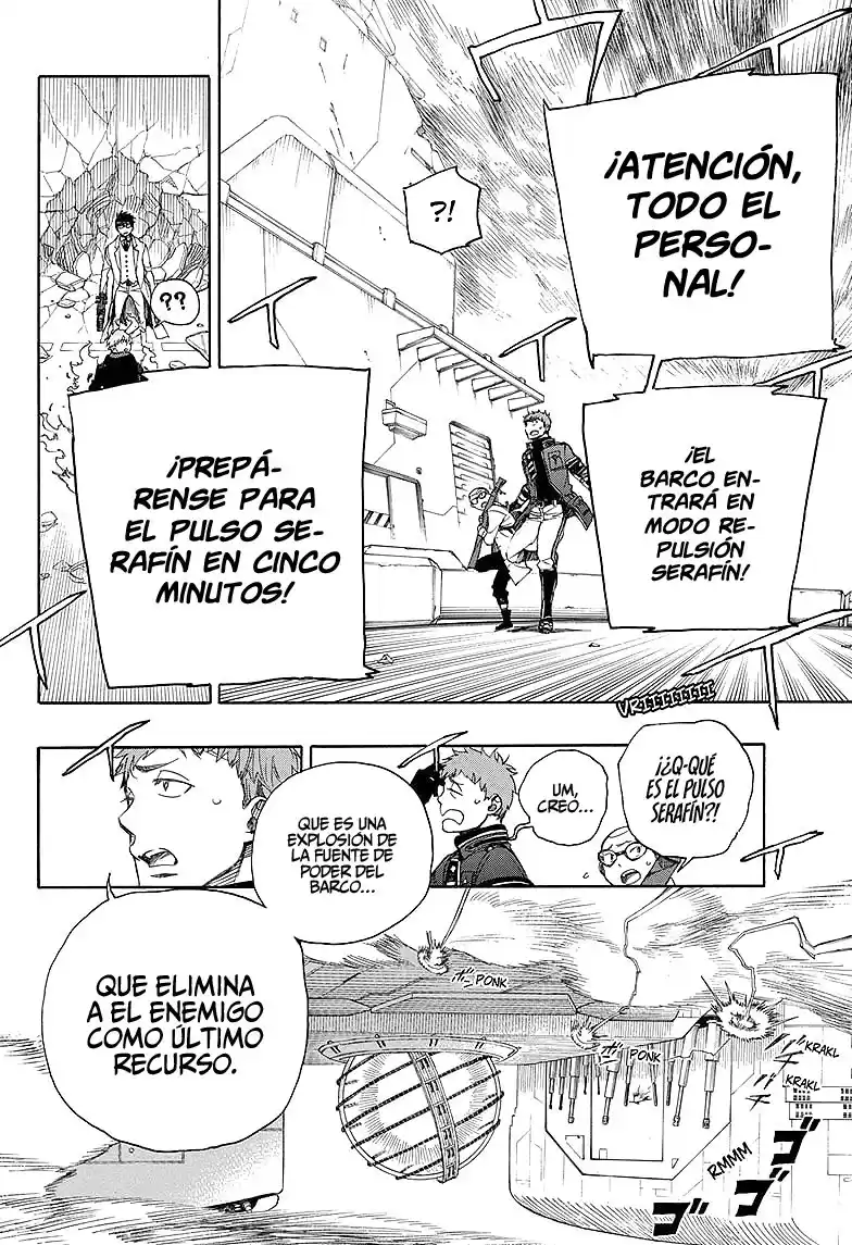 Ao no Exorcist Capitulo 122: De la misma prenda – Iniciando un incendio página 3