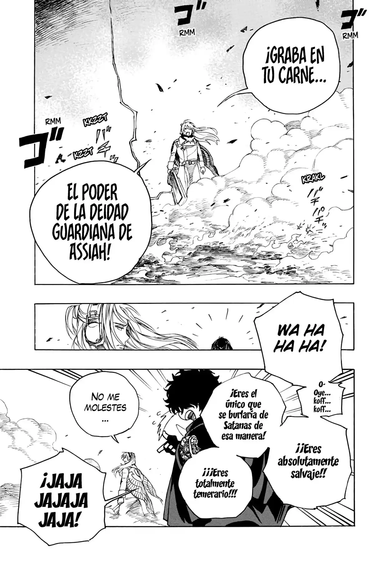 Ao no Exorcist Capitulo 134: De La Misma Prenda - Despertar página 7