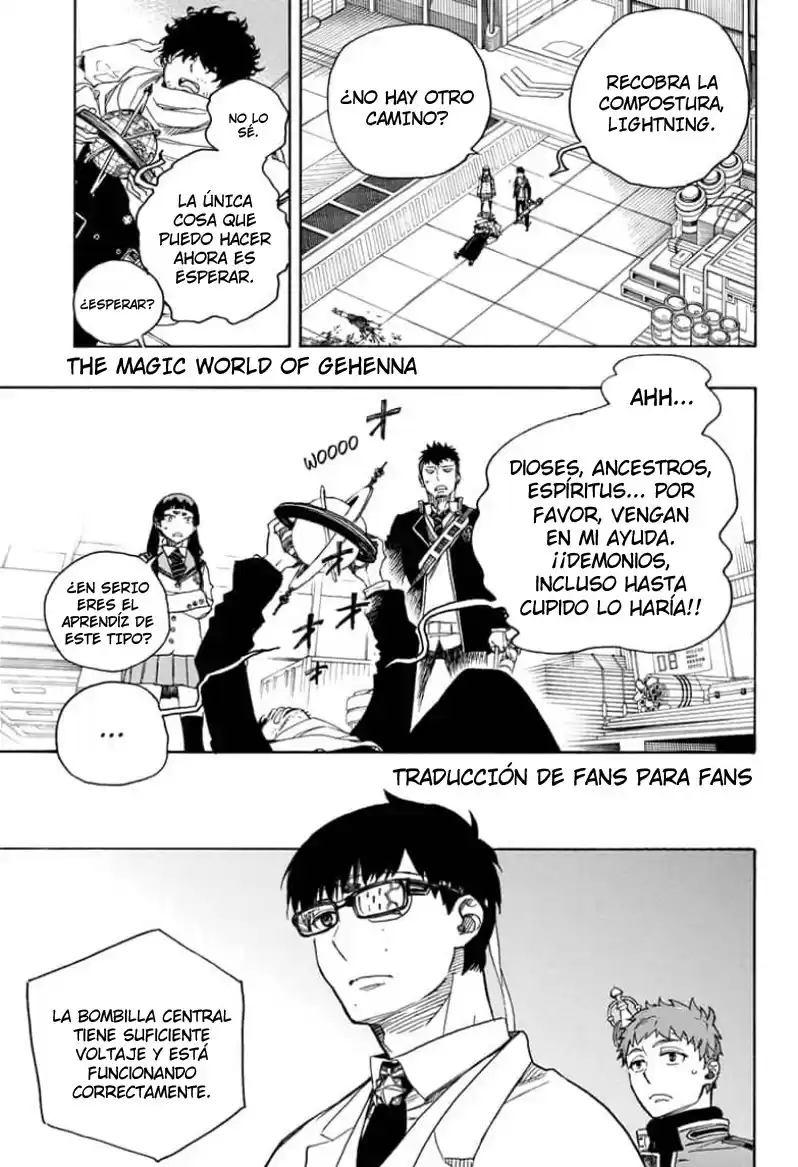 Ao no Exorcist Capitulo 113: SsC40:00D página 3