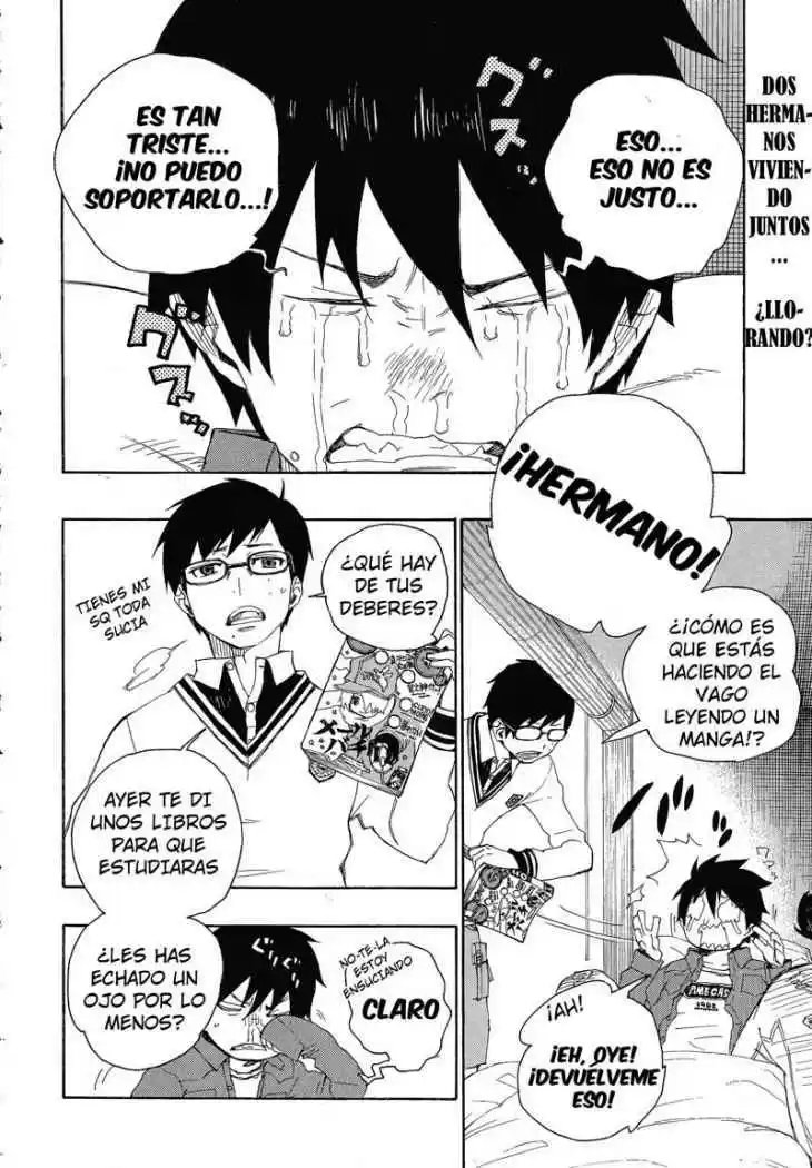 Ao no Exorcist Capitulo 3 página 2