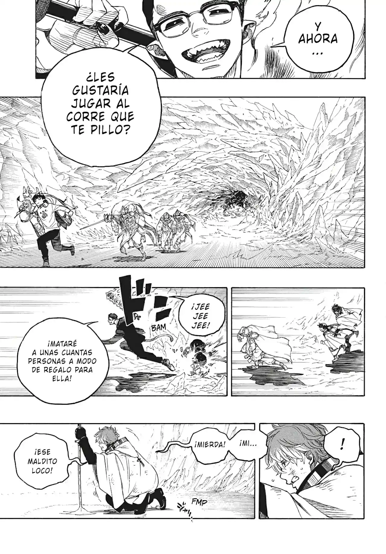 Ao no Exorcist Capitulo 149: De La Misma Prenda - Resistir página 9