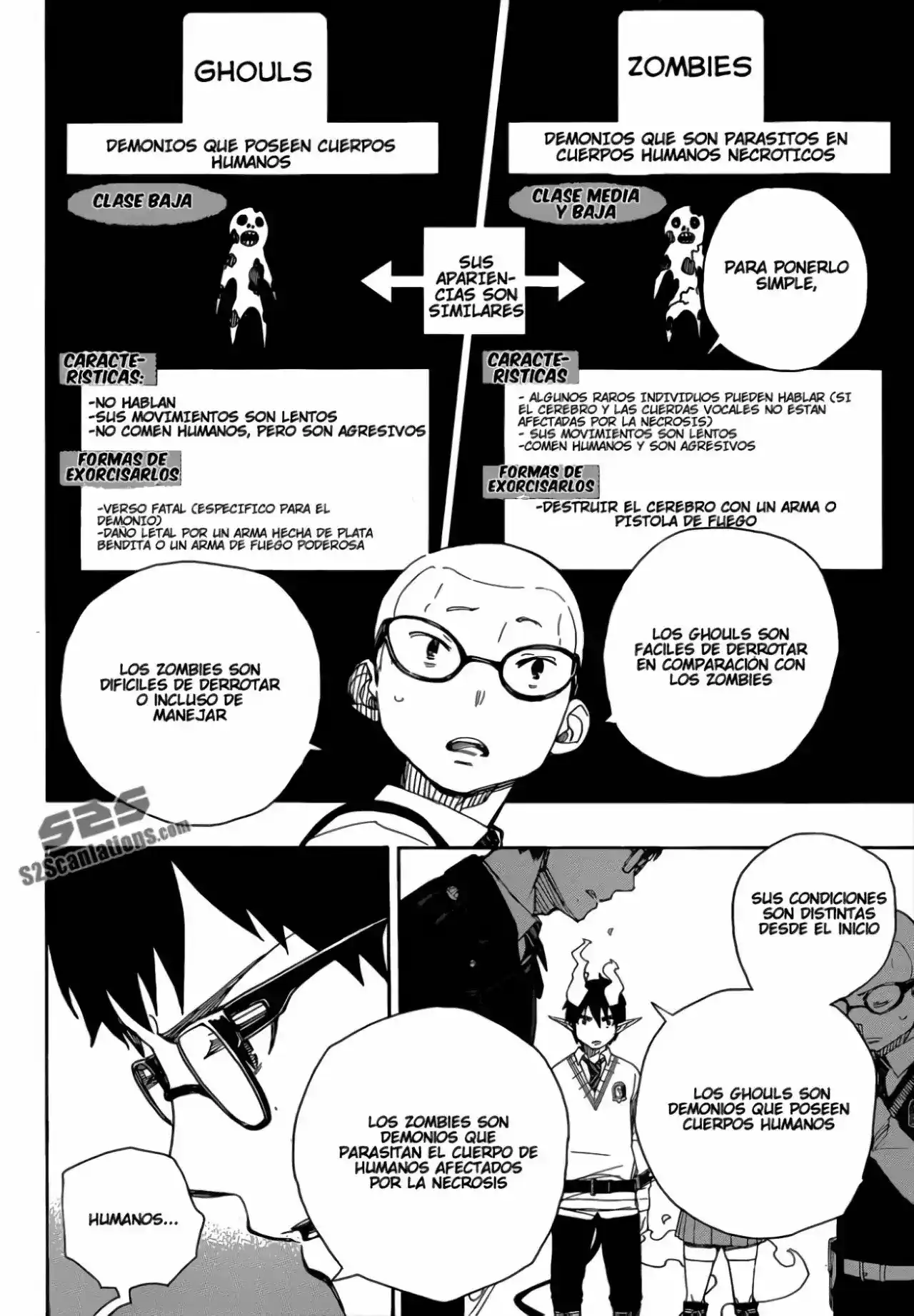 Ao no Exorcist Capitulo 55 página 6