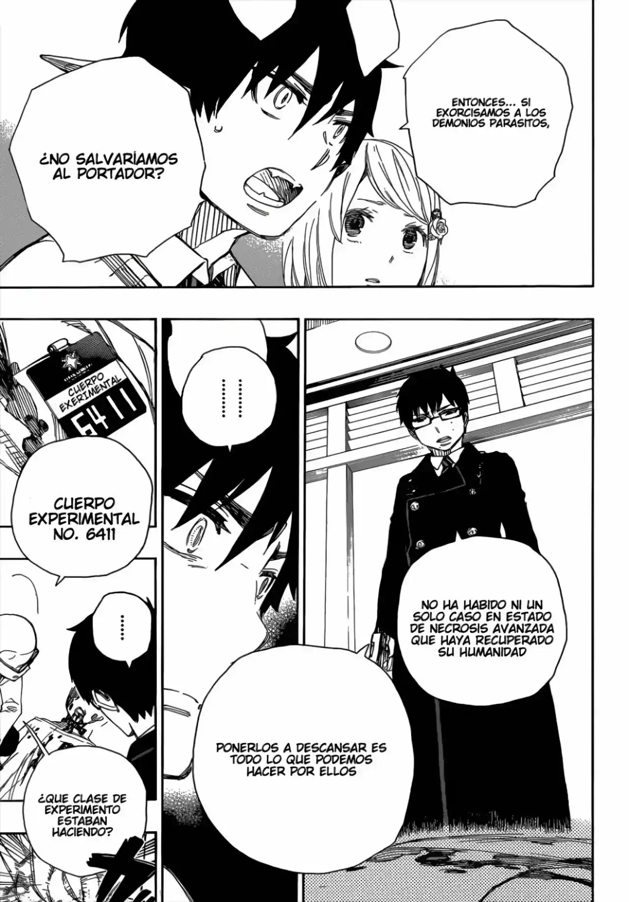 Ao no Exorcist Capitulo 55 página 7