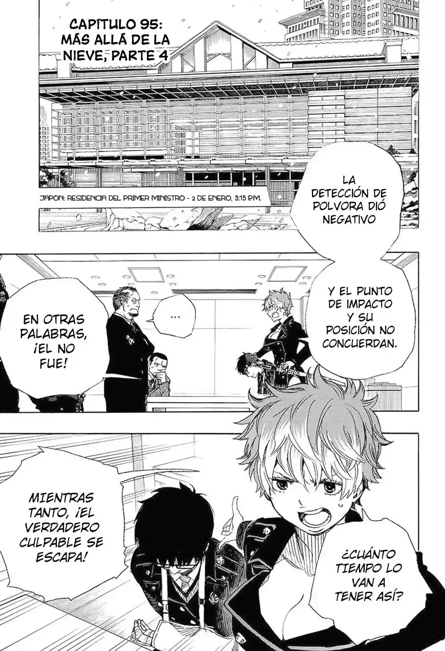 Ao no Exorcist Capitulo 95: mas alla de la nieve IV página 1