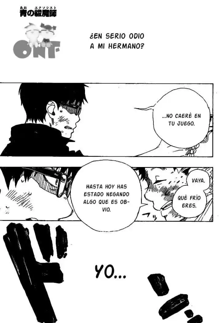 Ao no Exorcist Capitulo 29 página 1