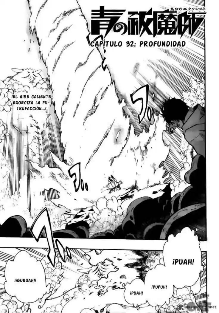 Ao no Exorcist Capitulo 32 página 1