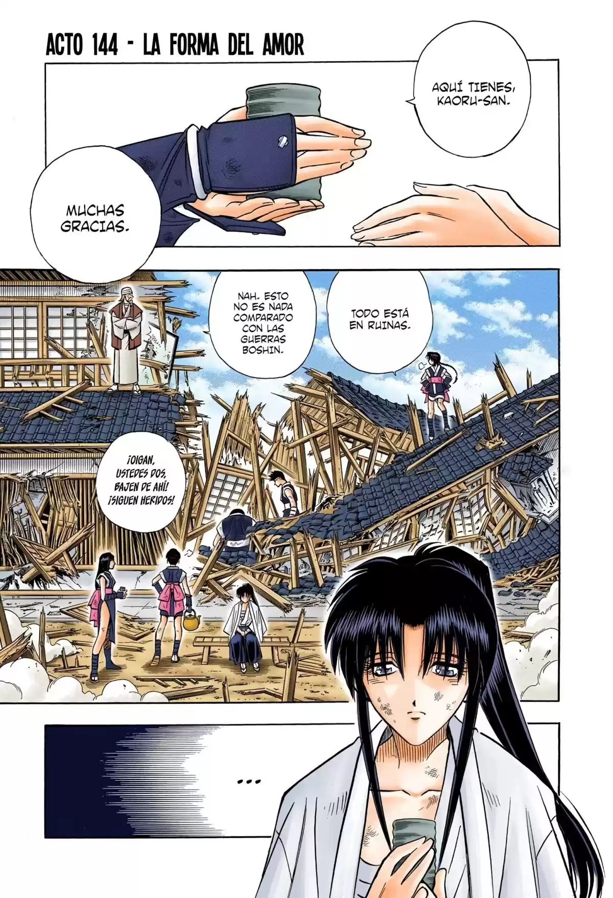 Rurouni Kenshin Full Color Capitulo 144: La forma del amor página 1