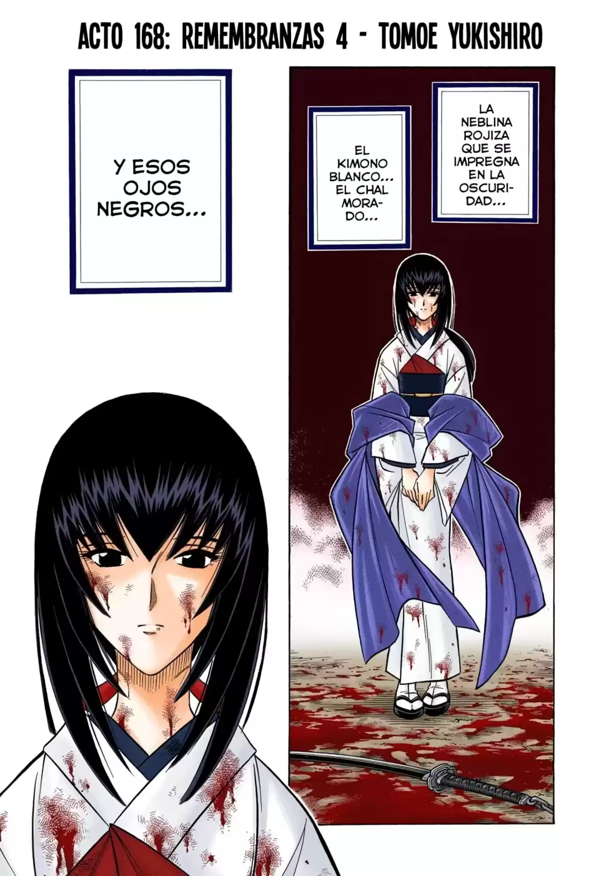 Rurouni Kenshin Full Color Capitulo 168: Remembranzas 4 — Tomoe Yukishiro página 6