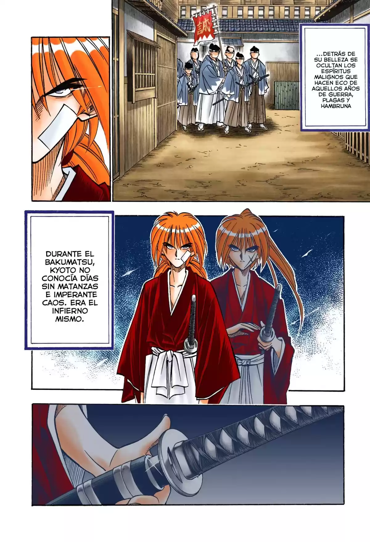 Rurouni Kenshin Full Color Capitulo 74: Llegada a Kyoto página 4