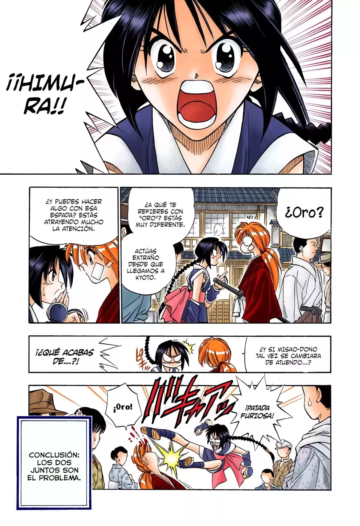 Rurouni Kenshin Full Color Capitulo 74: Llegada a Kyoto página 5