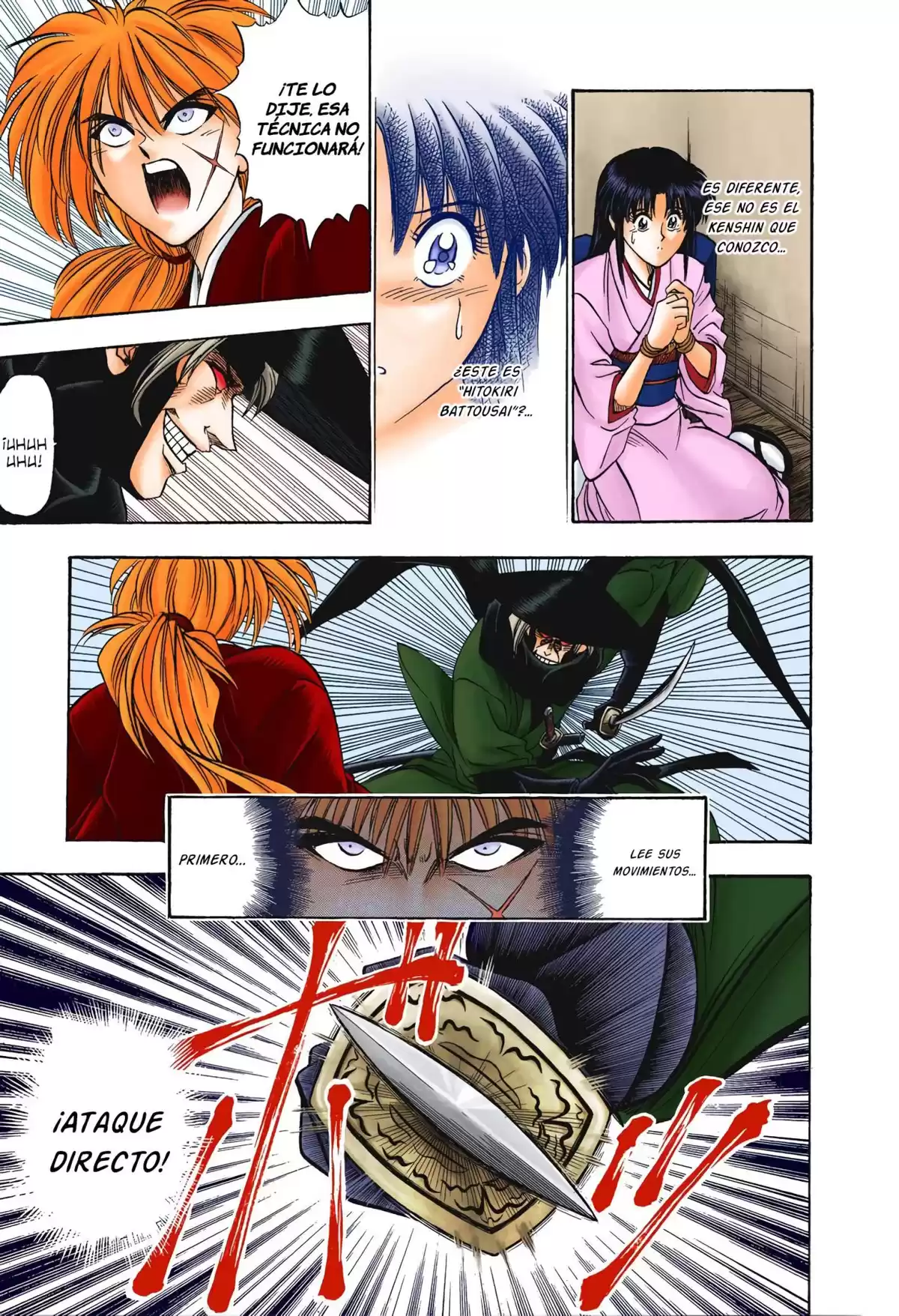 Rurouni Kenshin Full Color Capitulo 12: Los 2 Hitokiris página 11