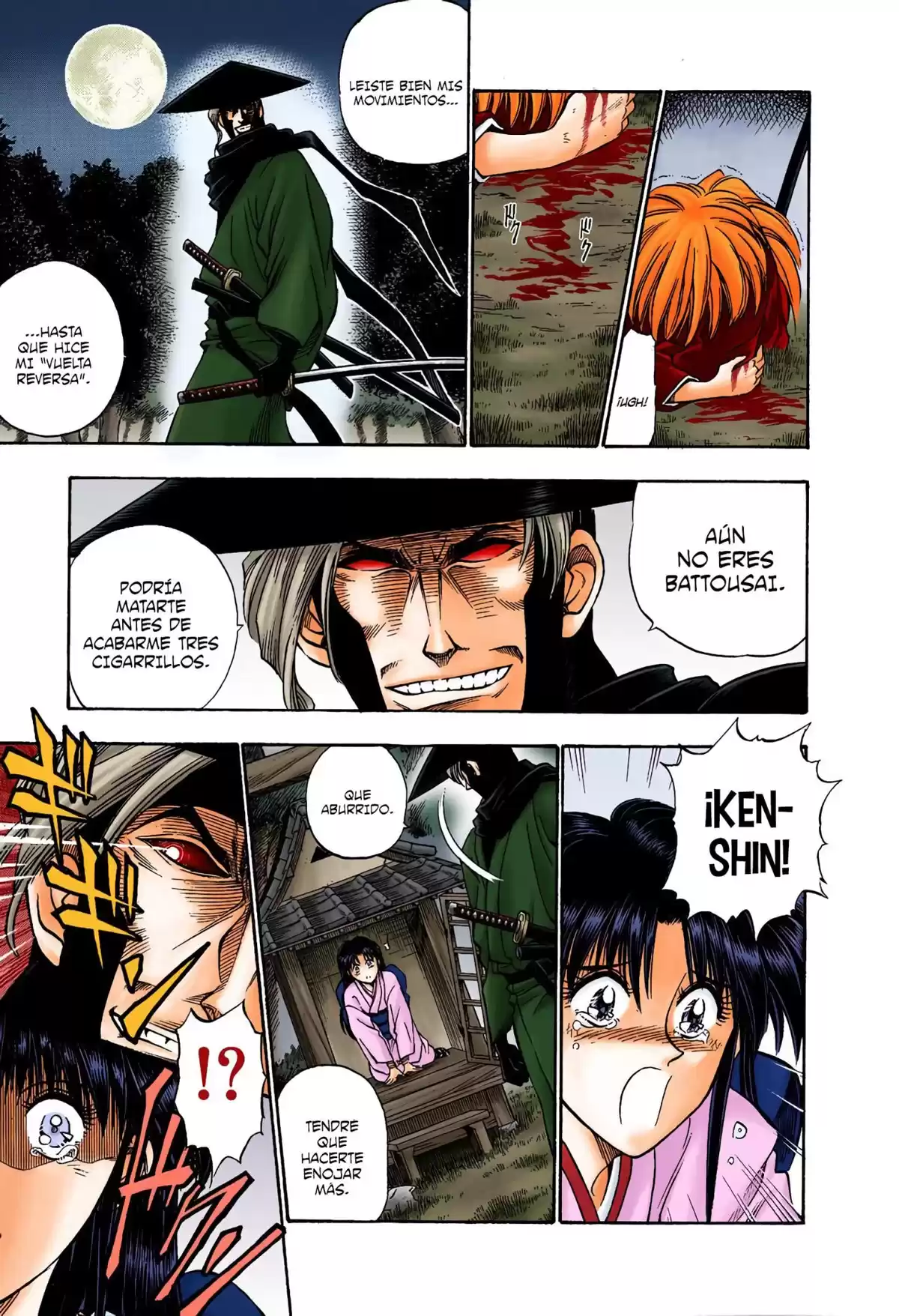 Rurouni Kenshin Full Color Capitulo 12: Los 2 Hitokiris página 15