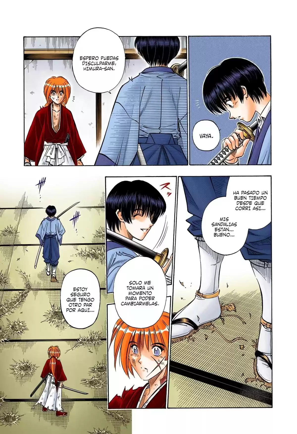 Rurouni Kenshin Full Color Capitulo 130: Historia de Soujiro: Encuentro a la luz de la luna página 10