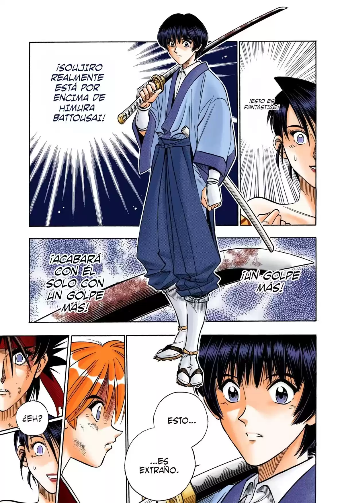 Rurouni Kenshin Full Color Capitulo 130: Historia de Soujiro: Encuentro a la luz de la luna página 8