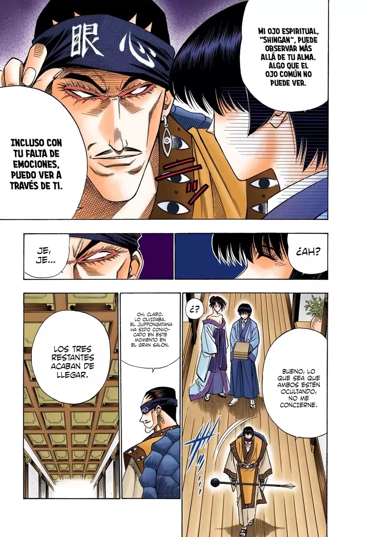 Rurouni Kenshin Full Color Capitulo 97: El Juppongatana se reúne página 9