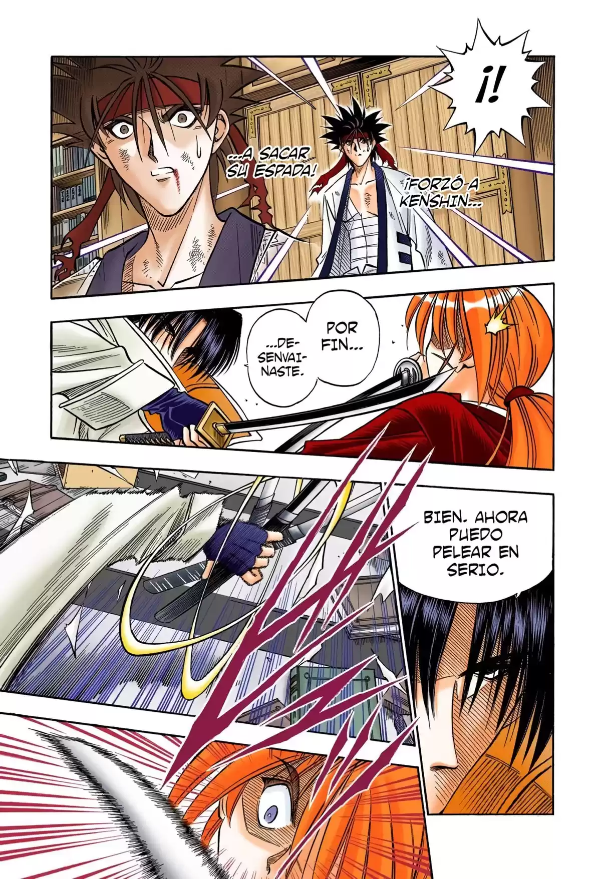 Rurouni Kenshin Full Color Capitulo 117: Aoshi ataca página 4