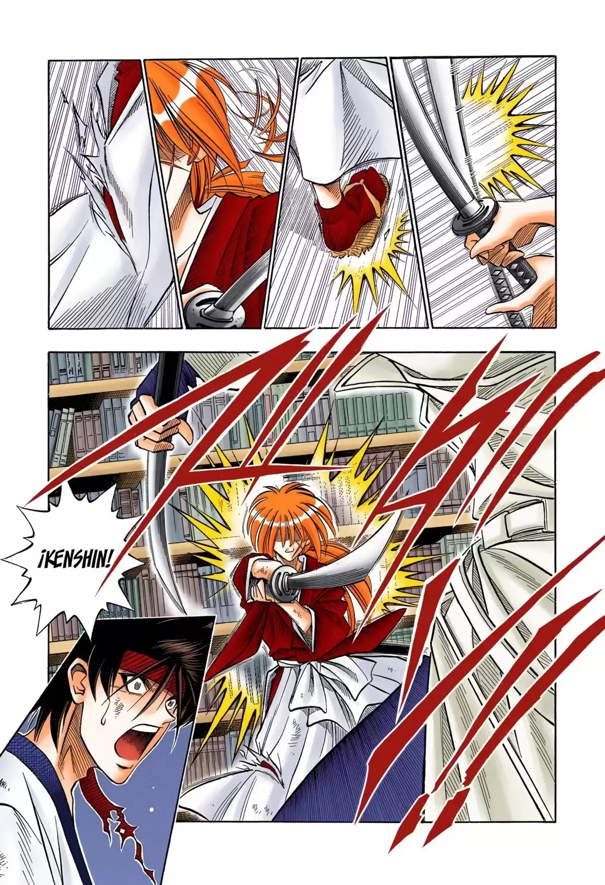 Rurouni Kenshin Full Color Capitulo 117: Aoshi ataca página 7