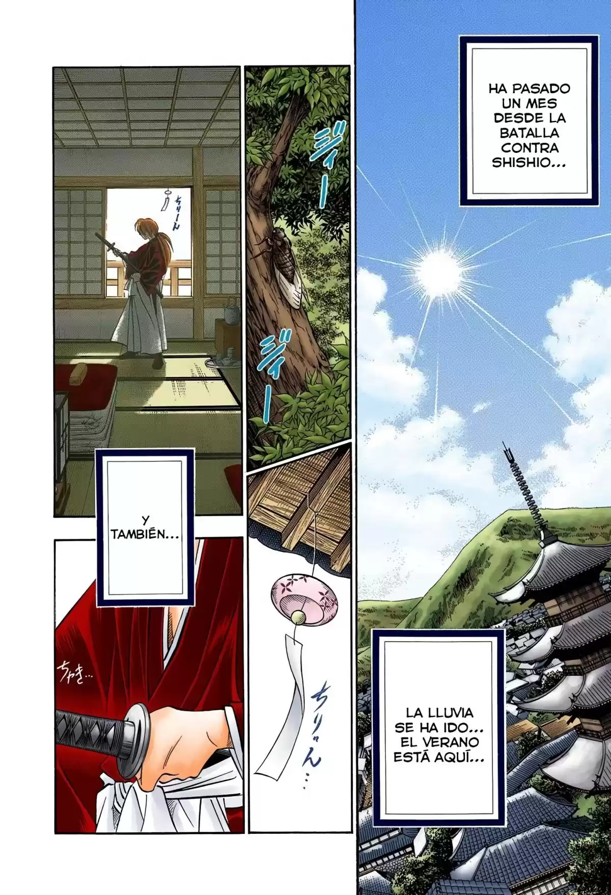 Rurouni Kenshin Full Color Capitulo 147: El destino del Juppongatana - Parte I página 2