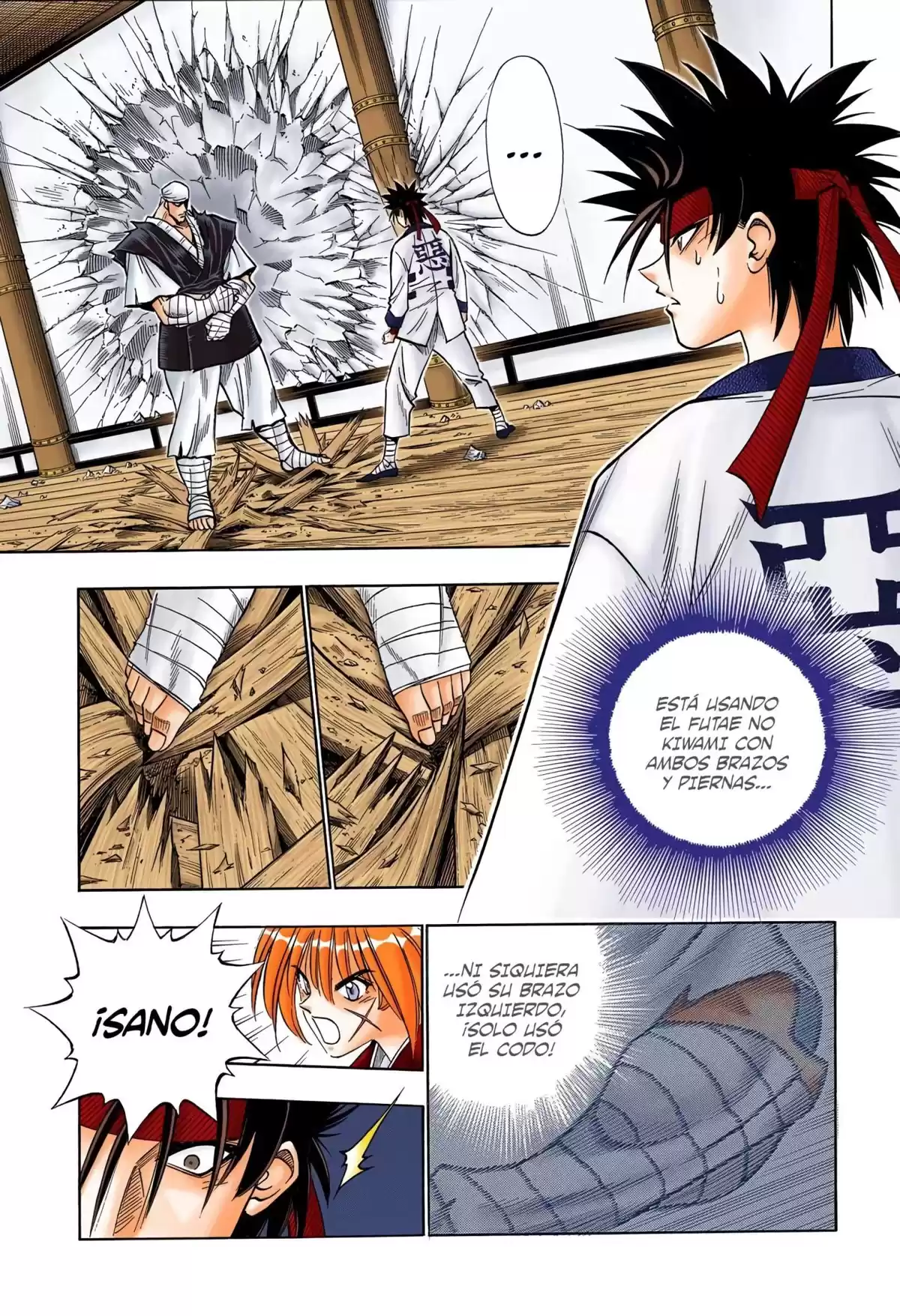 Rurouni Kenshin Full Color Capitulo 108: Diferencia de fuerza página 3