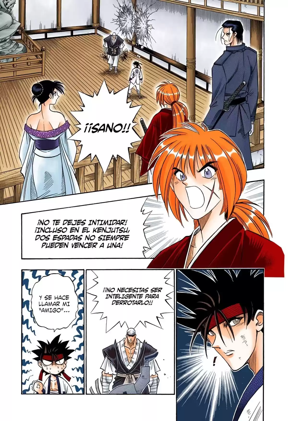 Rurouni Kenshin Full Color Capitulo 108: Diferencia de fuerza página 7