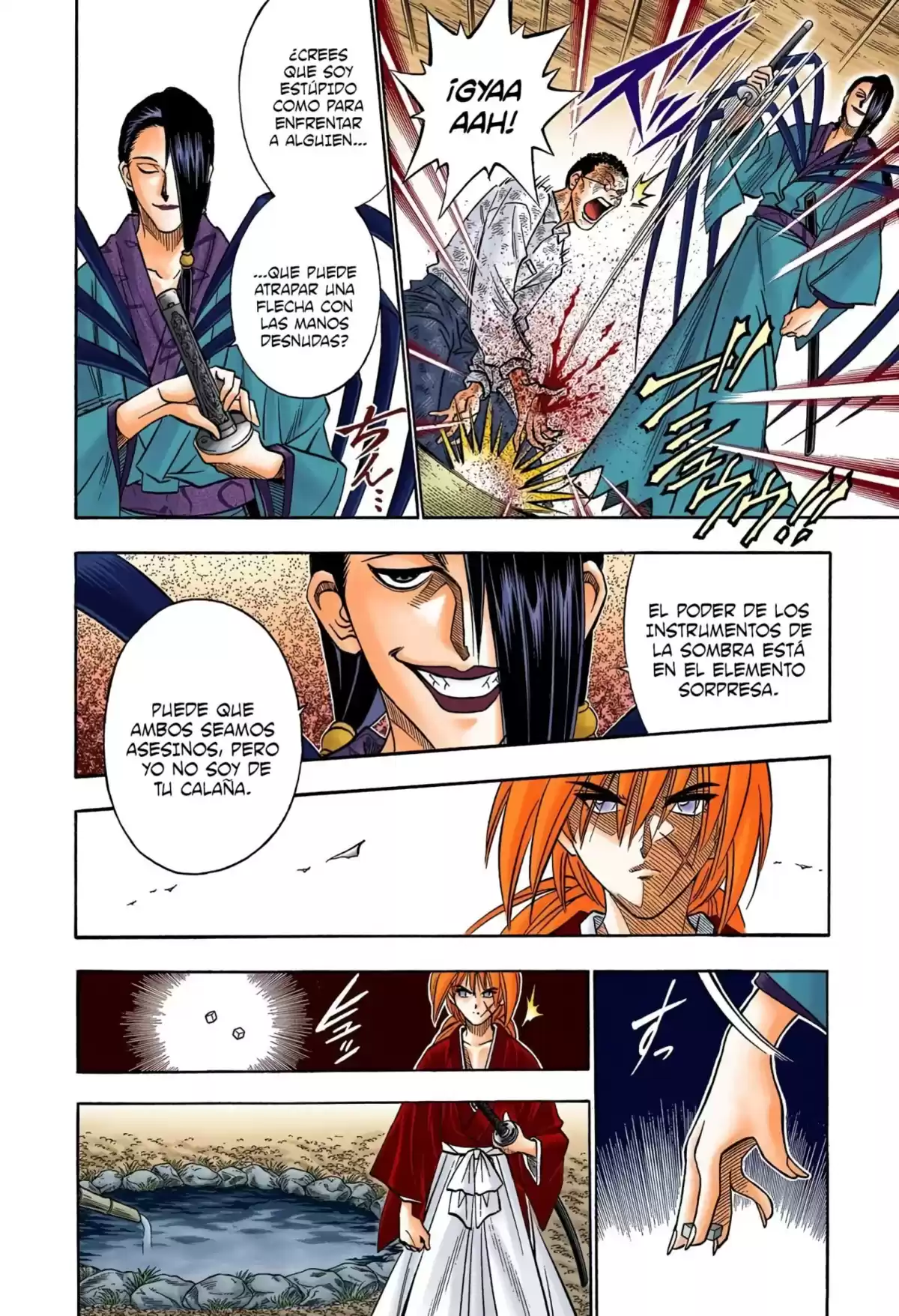 Rurouni Kenshin Full Color Capitulo 160: Instrumento de las sombras página 10