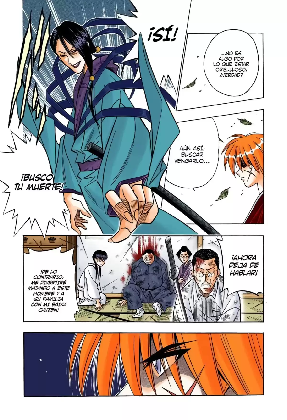 Rurouni Kenshin Full Color Capitulo 160: Instrumento de las sombras página 4