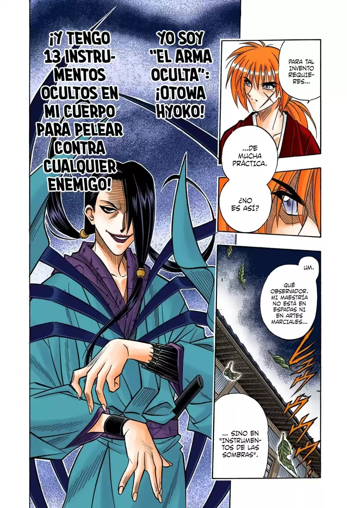 Rurouni Kenshin Full Color Capitulo 160: Instrumento de las sombras página 8