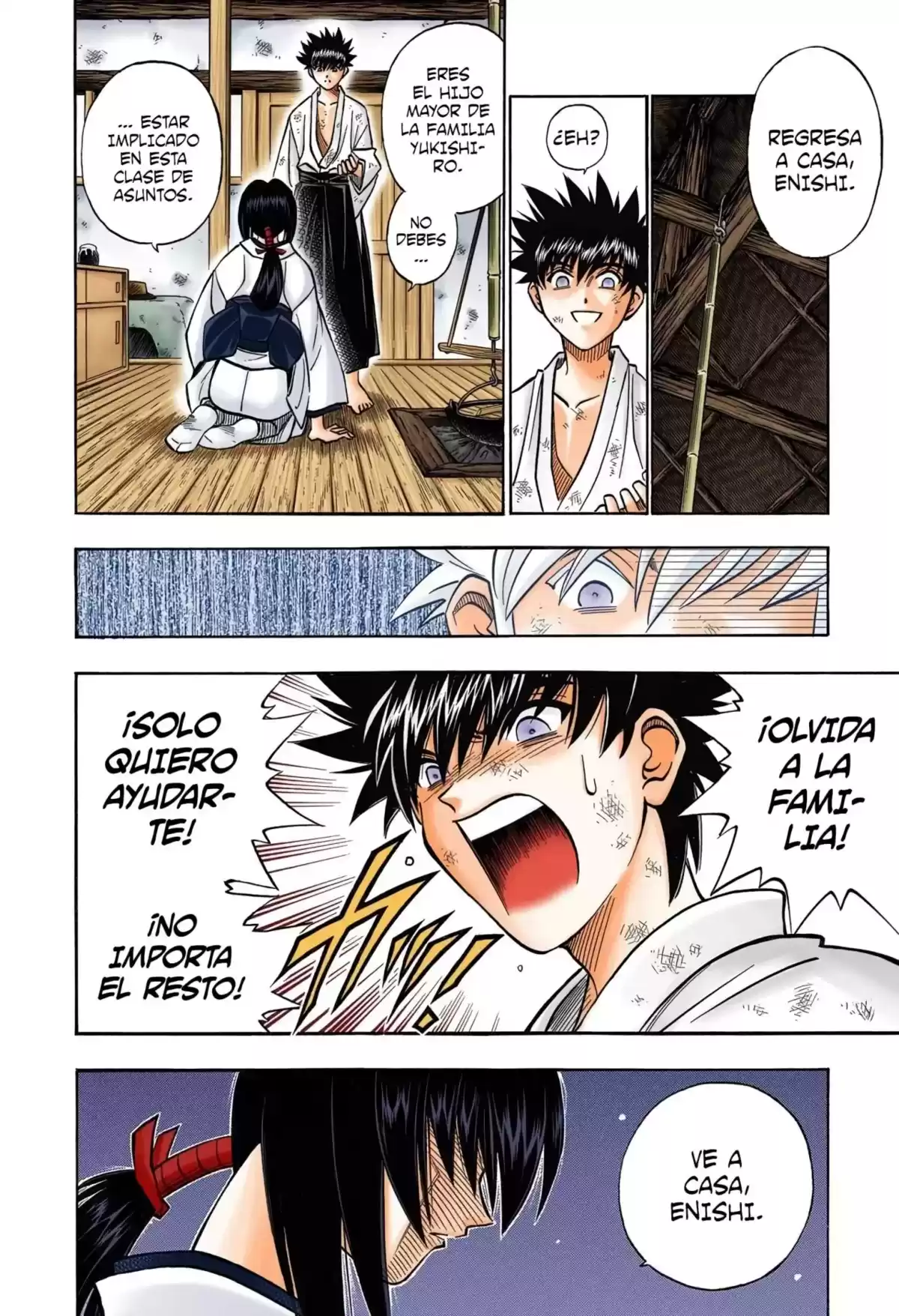 Rurouni Kenshin Full Color Capitulo 173: Remembranzas 8 — La llegada de Enishi página 12