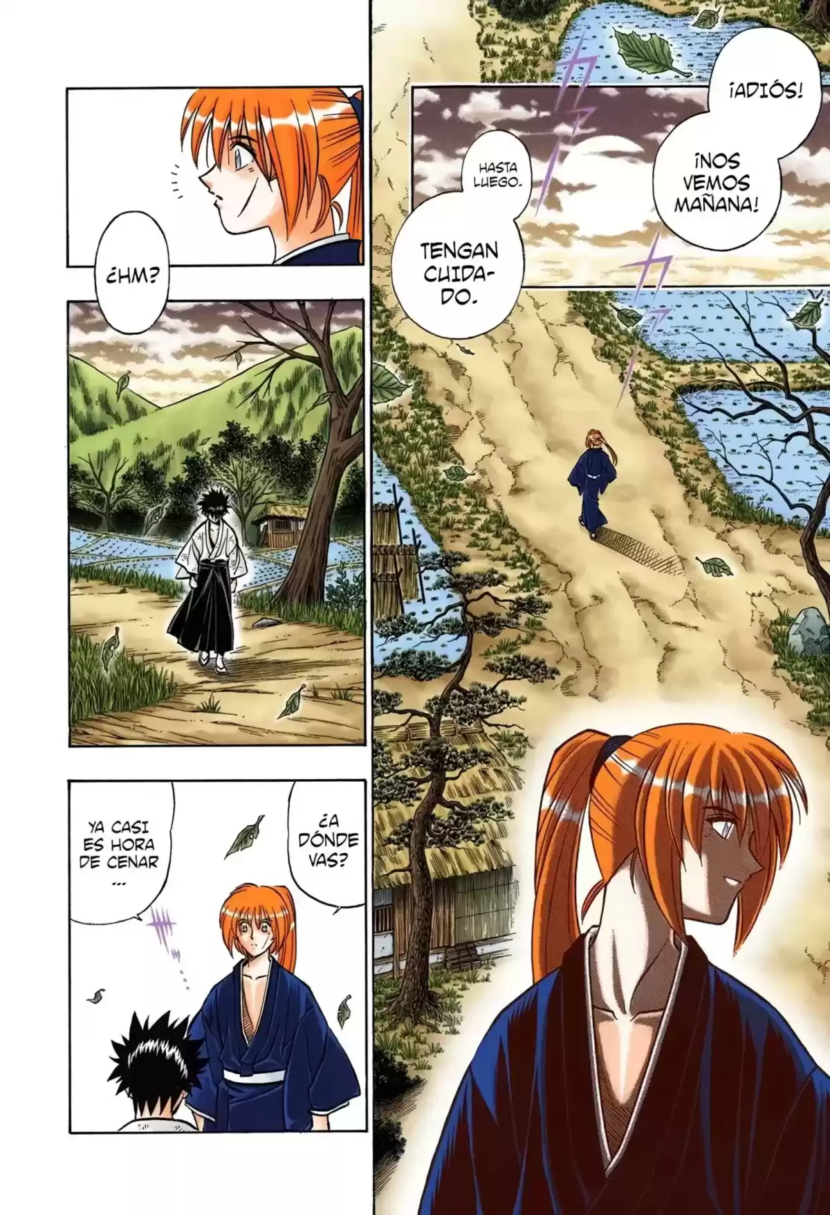 Rurouni Kenshin Full Color Capitulo 173: Remembranzas 8 — La llegada de Enishi página 14