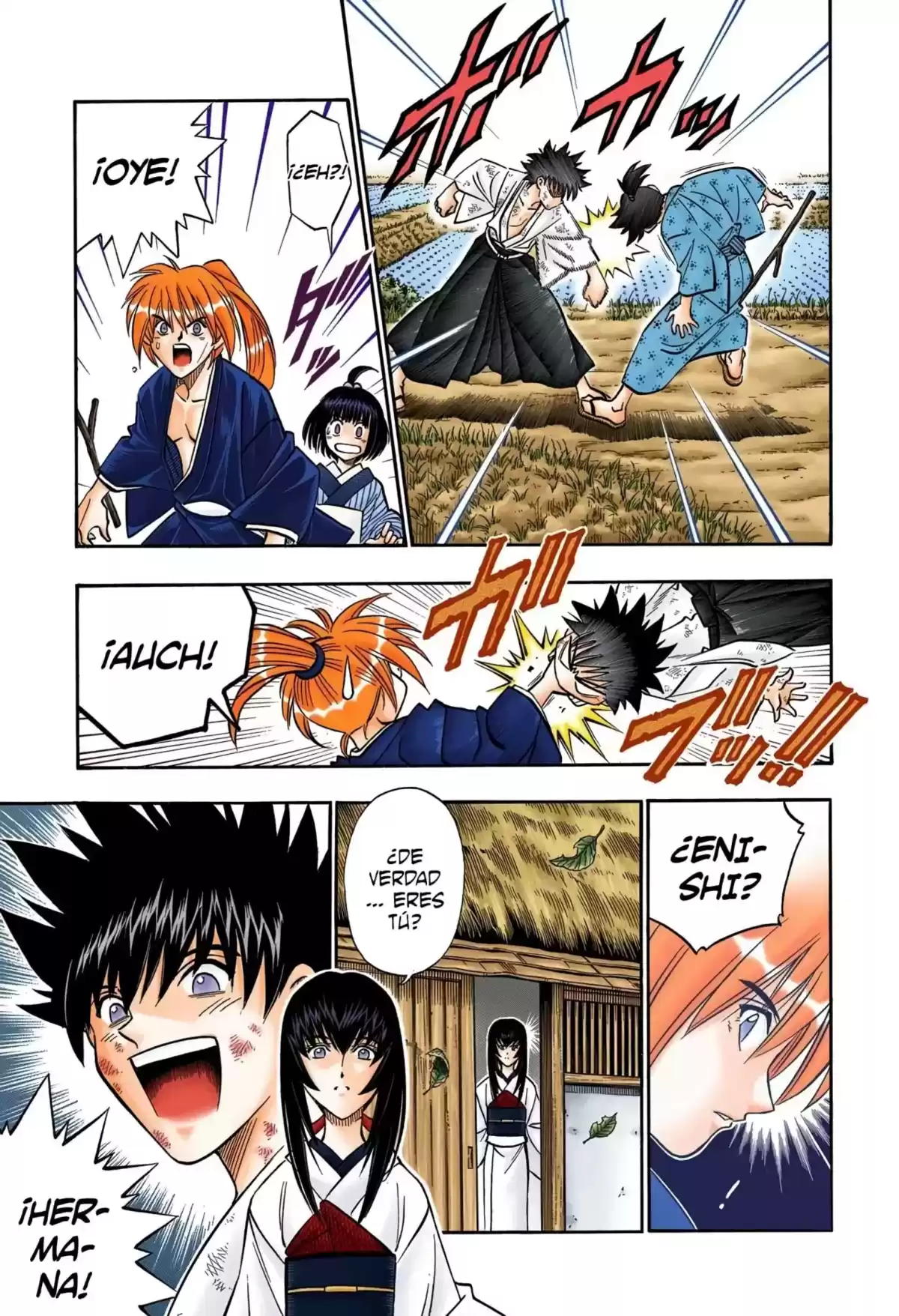 Rurouni Kenshin Full Color Capitulo 173: Remembranzas 8 — La llegada de Enishi página 3