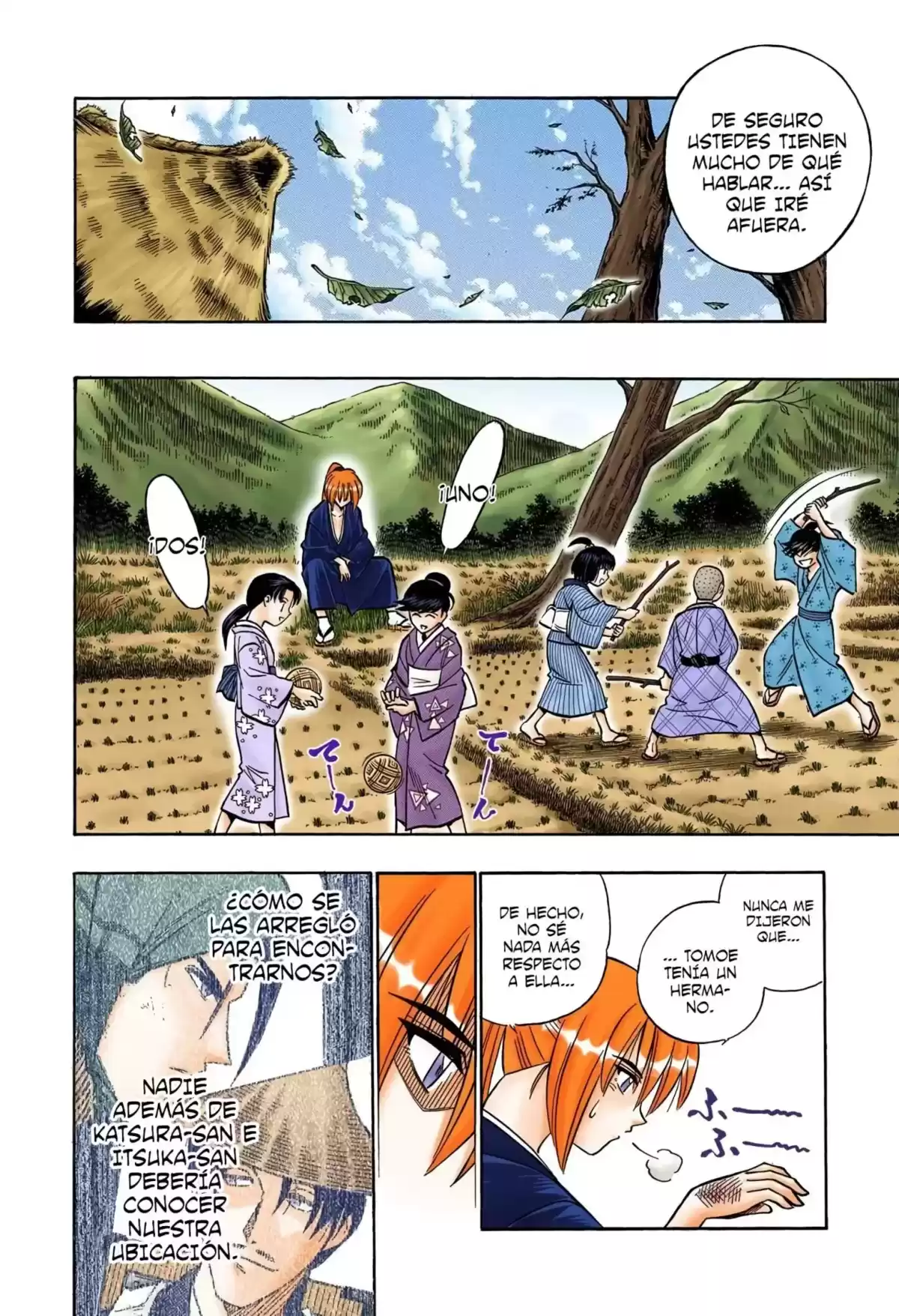 Rurouni Kenshin Full Color Capitulo 173: Remembranzas 8 — La llegada de Enishi página 6