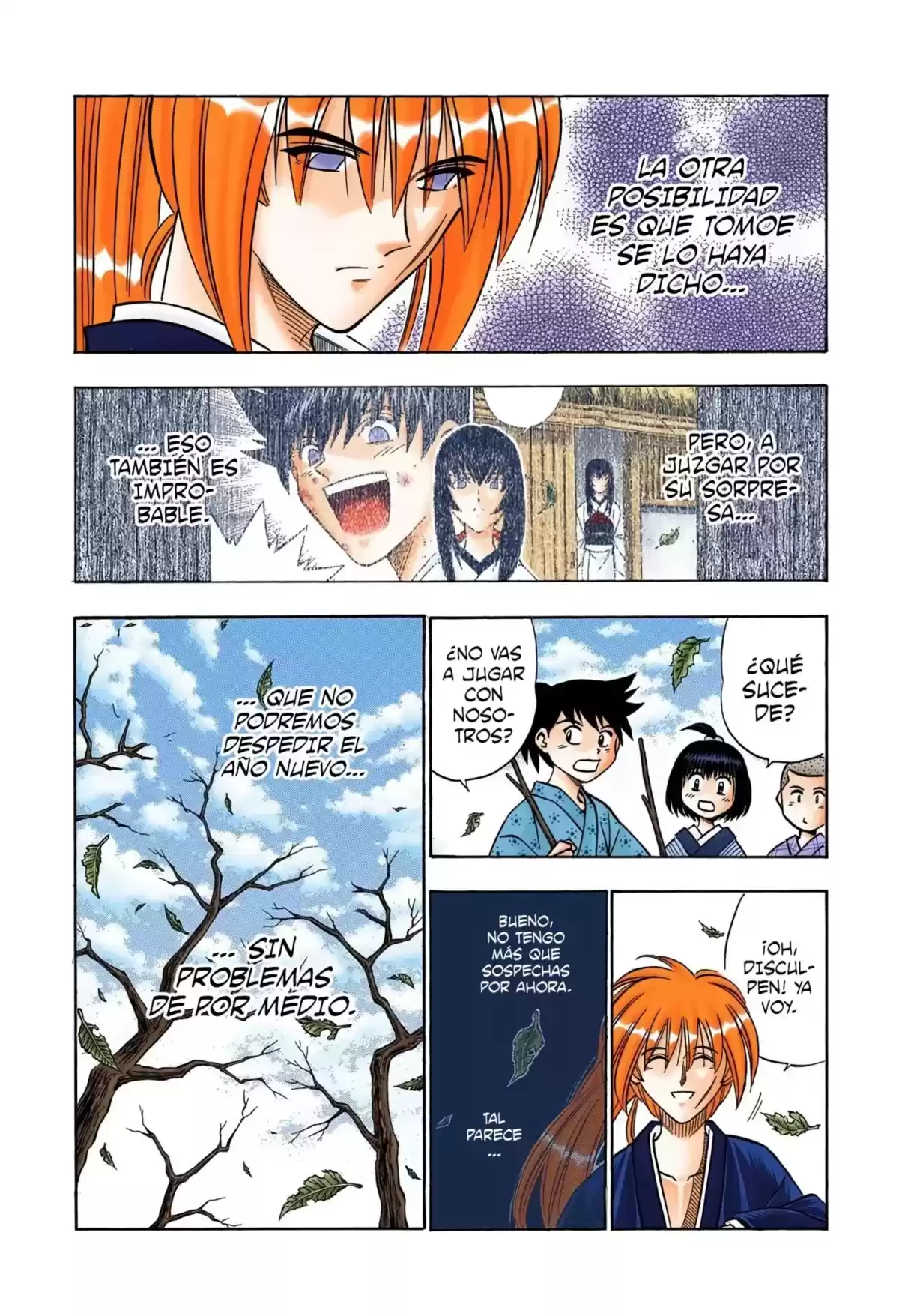 Rurouni Kenshin Full Color Capitulo 173: Remembranzas 8 — La llegada de Enishi página 7