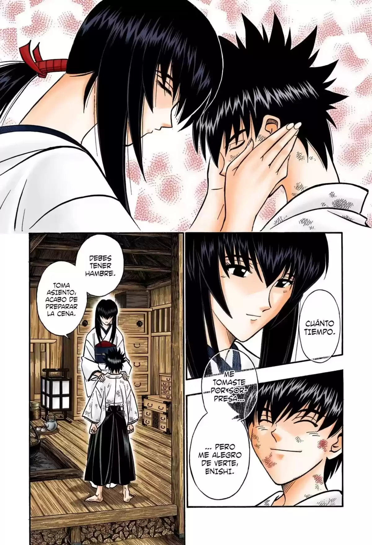 Rurouni Kenshin Full Color Capitulo 173: Remembranzas 8 — La llegada de Enishi página 8