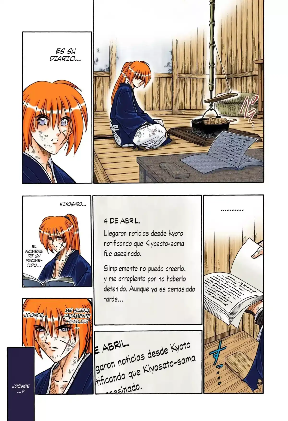 Rurouni Kenshin Full Color Capitulo 179: Remembranzas 14 — Y así, el tiempo pasó página 5