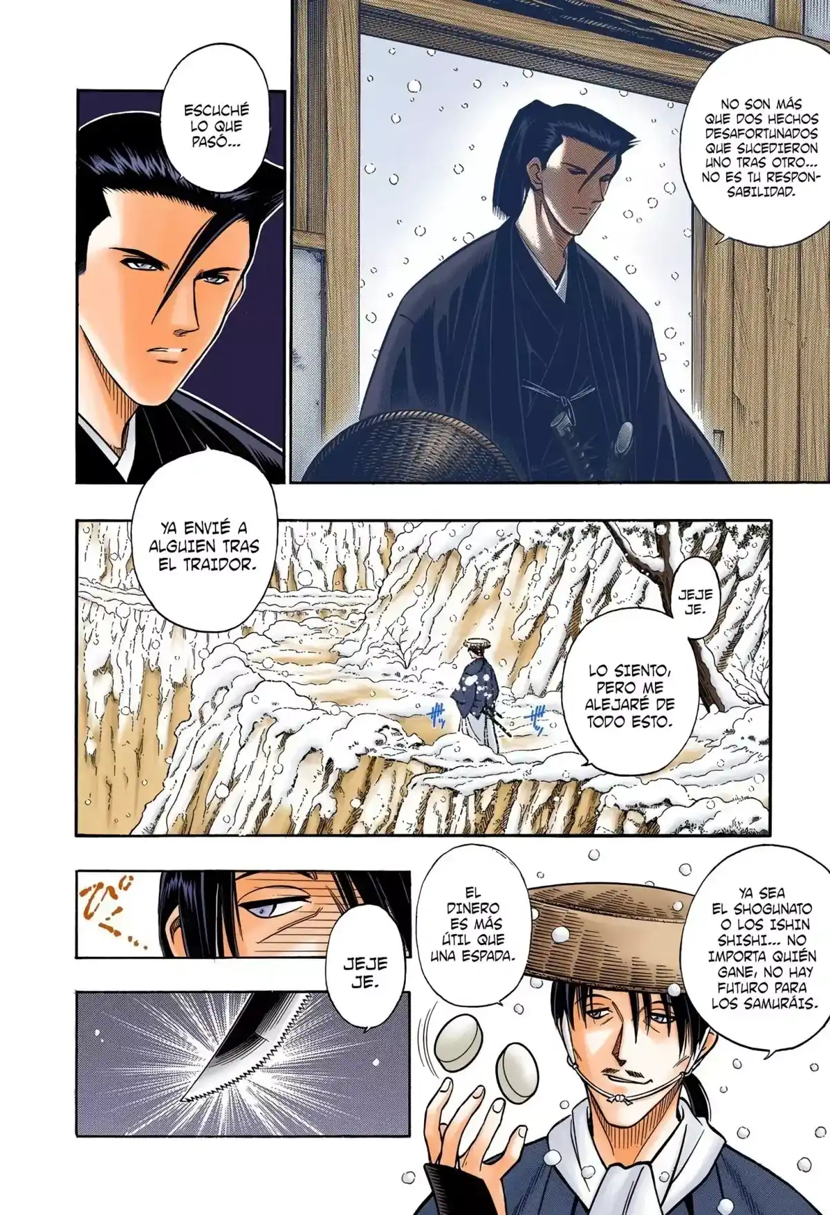 Rurouni Kenshin Full Color Capitulo 179: Remembranzas 14 — Y así, el tiempo pasó página 8