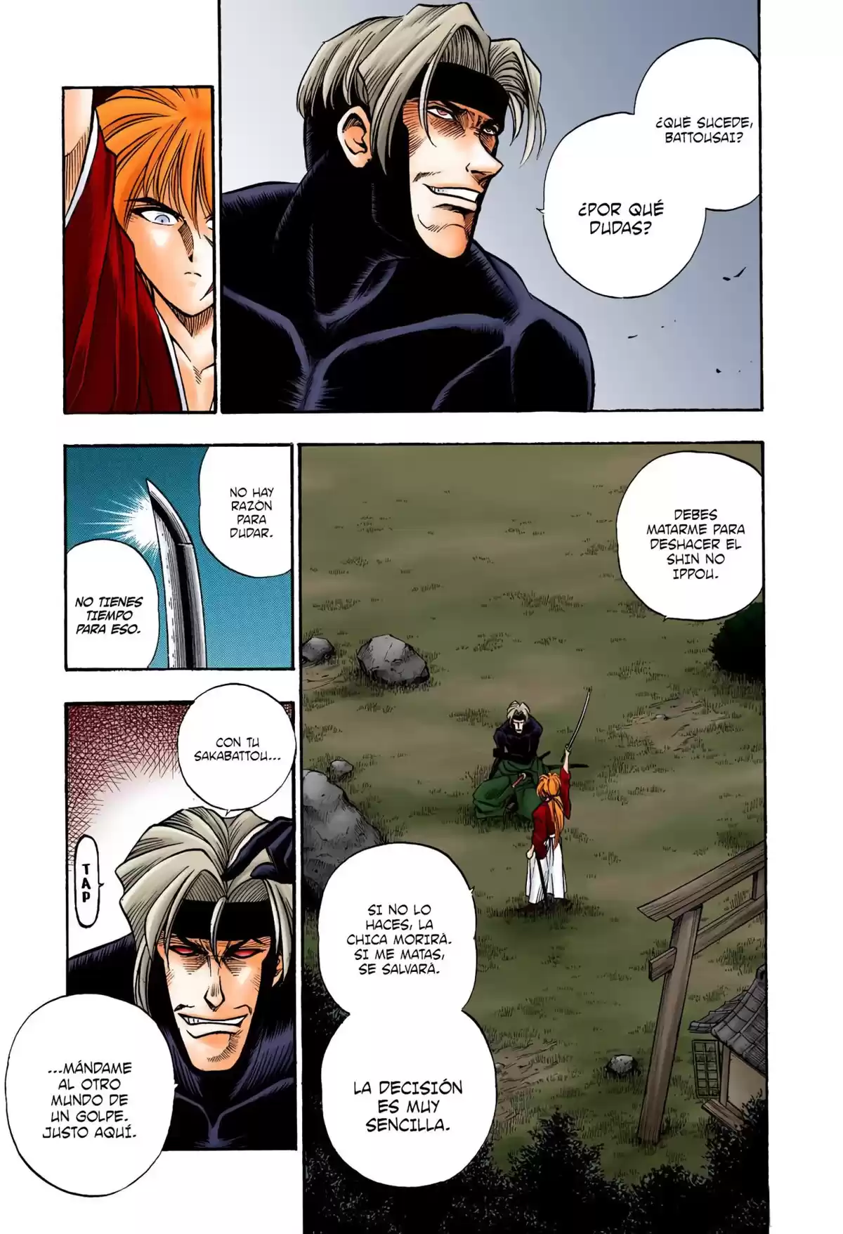 Rurouni Kenshin Full Color Capitulo 14: Final bajo la luna página 3